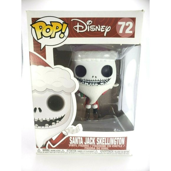 Funko 72 SANTA JACK SKELLINGTON Disney POP Vinyl Figure - Picture 2 of 12